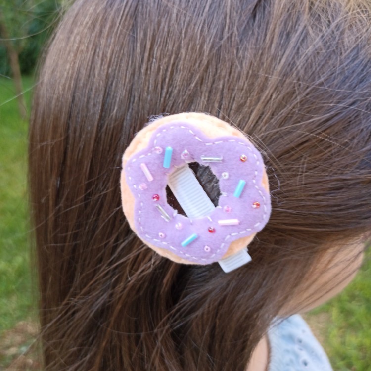Κλιπ μαλλιών Ζαχαρωτό Donuts
