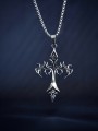 Ανδρικό Κολιέ Flame Cross