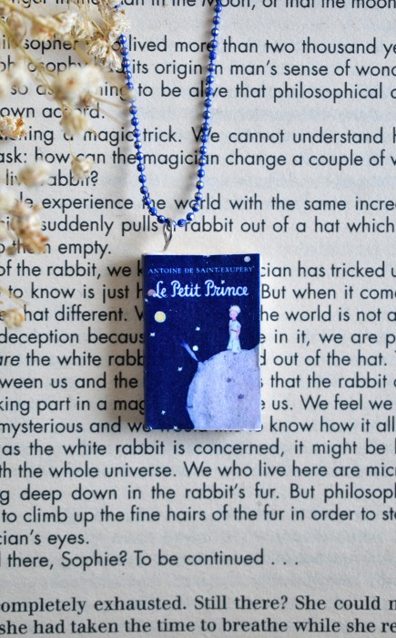 Κολιέ βιβλίο Le Petit Prince Κολιέ βιβλίο Le Petit Prince