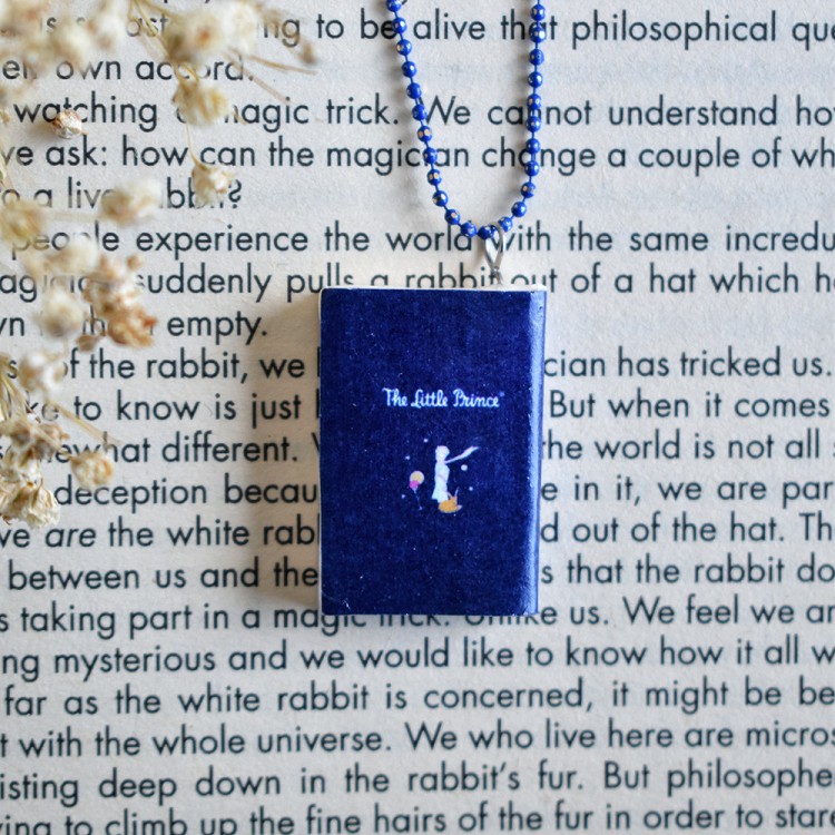 Κολιέ βιβλίο Le Petit Prince Κολιέ βιβλίο Le Petit Prince