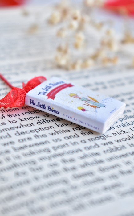 Κολιέ βιβλίο Little Prince Visual Dictionary Κολιέ βιβλίο Little Prince Visual Dictionary