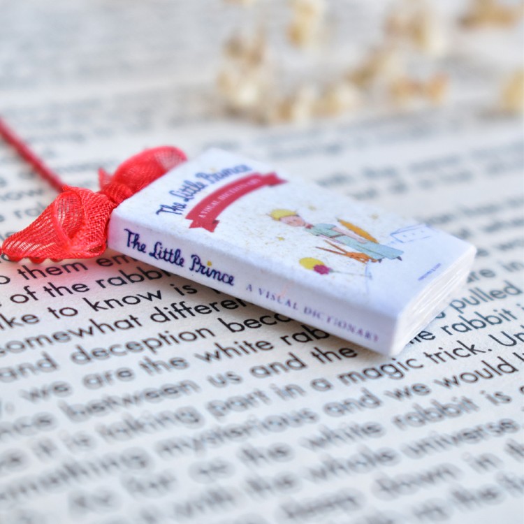 Κολιέ βιβλίο Little Prince Visual Dictionary Κολιέ βιβλίο Little Prince Visual Dictionary