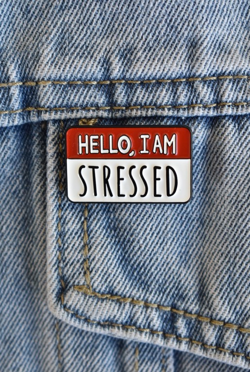 Καρφίτσα I AM STRESSED