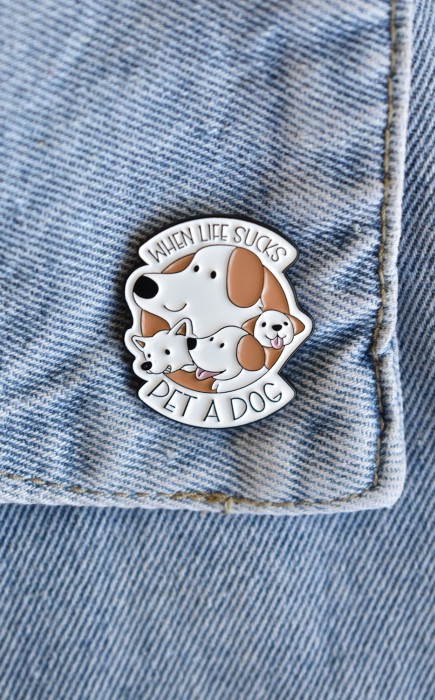 Καρφίτσα με Σκυλιά Pet a Dog Καρφίτσα με Σκυλιά Pet a Dog