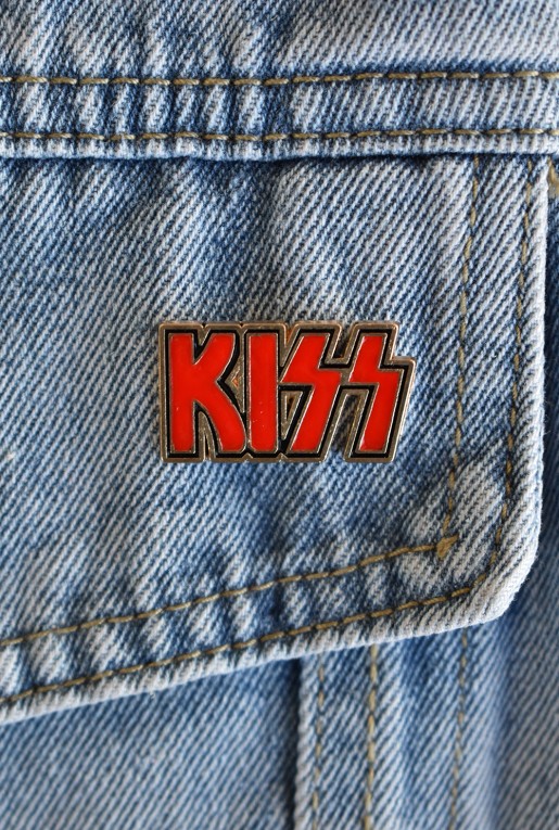 Καρφίτσα KISS Rock Band Logo