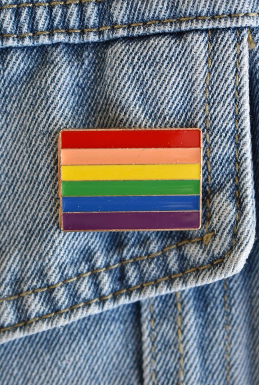 LGBT Flag Rainbow Καρφίτσα