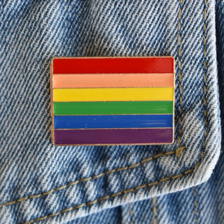 LGBT Flag Rainbow Καρφίτσα