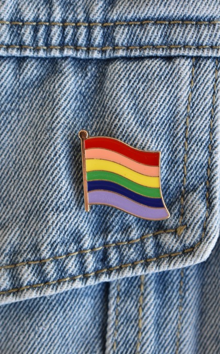 Καρφίτσα Σημαία LGBT Ουράνιου Τόξου Καρφίτσα Σημαία LGBT Ουράνιου Τόξου