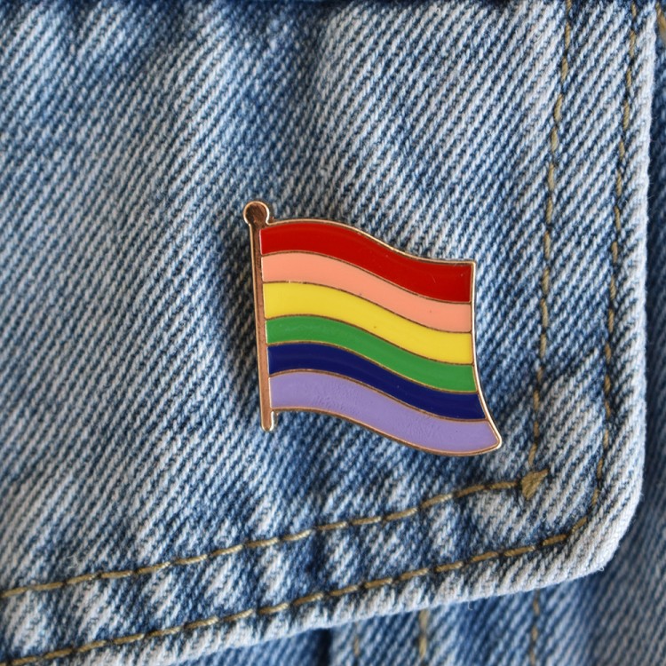 Καρφίτσα Σημαία LGBT Ουράνιου Τόξου