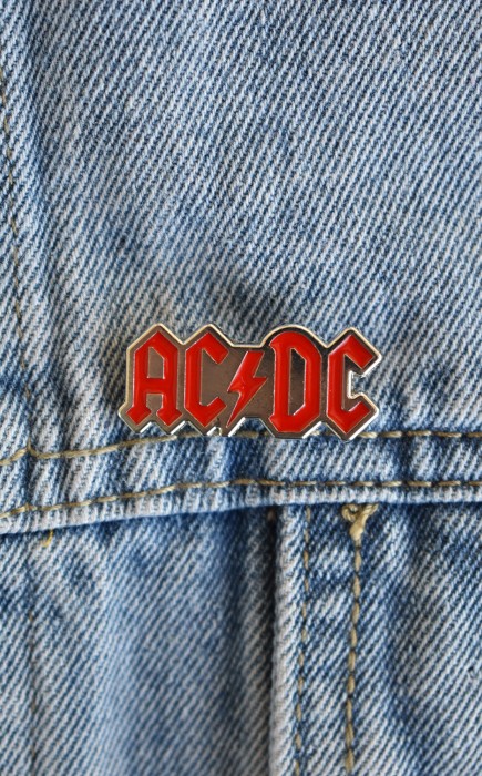 Καρφίτσα AC/DC Λογότυπο Καρφίτσα AC/DC Λογότυπο