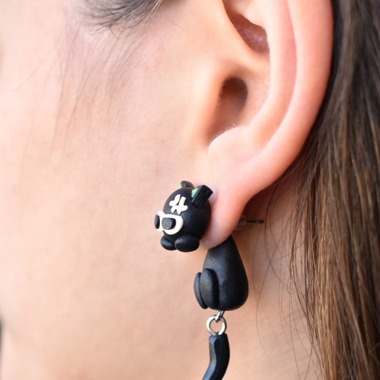 Σκουλαρίκια Ναζιάρα Γάτα