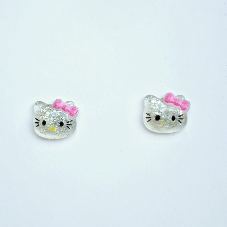 Σκουλαρίκια Καρφωτά Hello Kitty Κεφάλι Σκουλαρίκια Καρφωτά Hello Kitty Κεφάλι