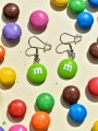 ΣΚΟΥΛΑΡΙΚΙΑ ΚΡΕΜΑΣΤΑ ΚΟΥΦΕΤΑΚΙΑ M&M's ΠΡΑΣΙΝΑ