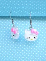 Σκουλαρίκια Κρεμαστά Hello Kitty Κεφάλι Σκουλαρίκια Κρεμαστά Hello Kitty Κεφάλι