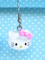 Σκουλαρίκια Κρεμαστά Hello Kitty Κεφάλι Σκουλαρίκια Κρεμαστά Hello Kitty Κεφάλι