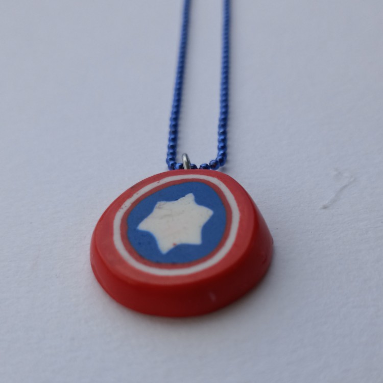 ΚΟΛΙΕ ΠΑΙΔΙΚΟ ΧΕΙΡΟΠΟΙΗΤΟ ΑΣΠΙΔΑ CAPTAIN AMERICA