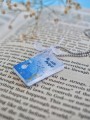 ΚΟΛΙΕ ΧΕΙΡΟΠΟΙΗΤΟ ΒΙΒΛΙΟ "Little Prince" ΘΑΛΑΣΣΙ ΕΞΩΦΥΛΛΟ ΚΟΛΙΕ ΧΕΙΡΟΠΟΙΗΤΟ ΒΙΒΛΙΟ "Little Prince" ΘΑΛΑΣΣΙ ΕΞΩΦΥΛΛΟ