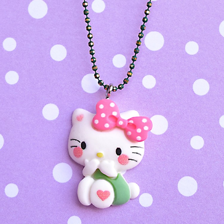 ΚΟΛΙΕ HELLO KITTY ΜΕ ΠΡΑΣΙΝΟ ΦΟΡΕΜΑ ΚΟΛΙΕ HELLO KITTY ΜΕ ΠΡΑΣΙΝΟ ΦΟΡΕΜΑ